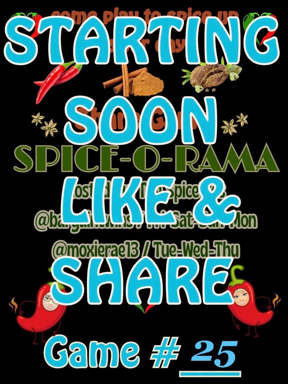 PLEASE LIKE THIS LISTING
TO STAY SPICY!